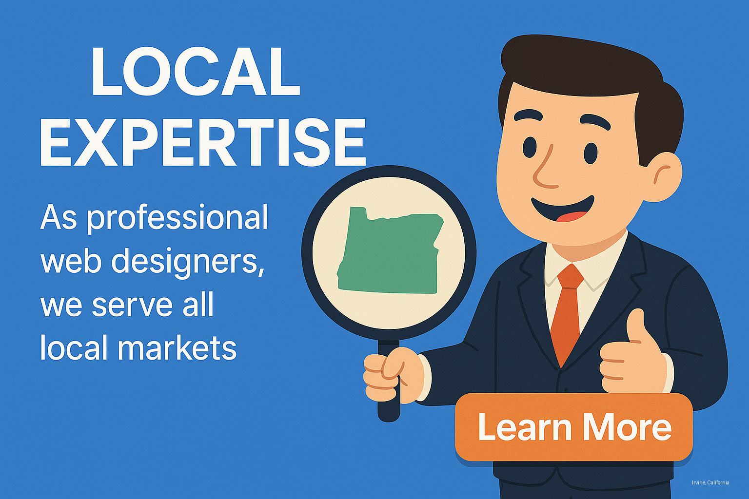 Local Irvine, California Web Design